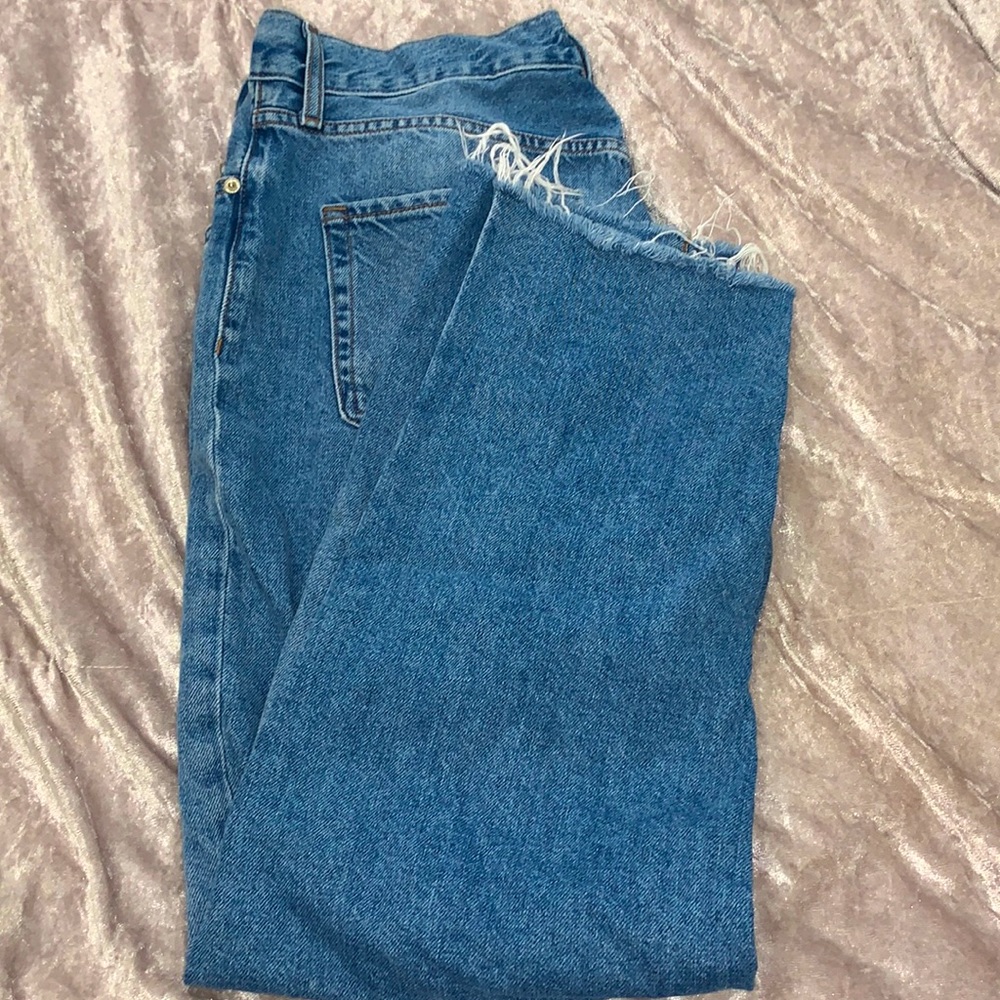 Forever 21 dark baggy denim jeans
